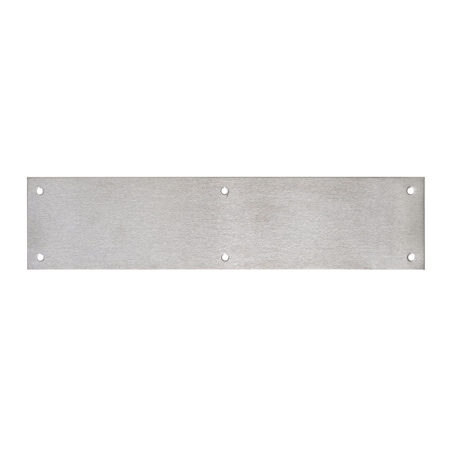 Tell Tell 3-1/2 in. H X 15 in. L Brushed Stainless Steel Stainless Steel Push Plate DT100072